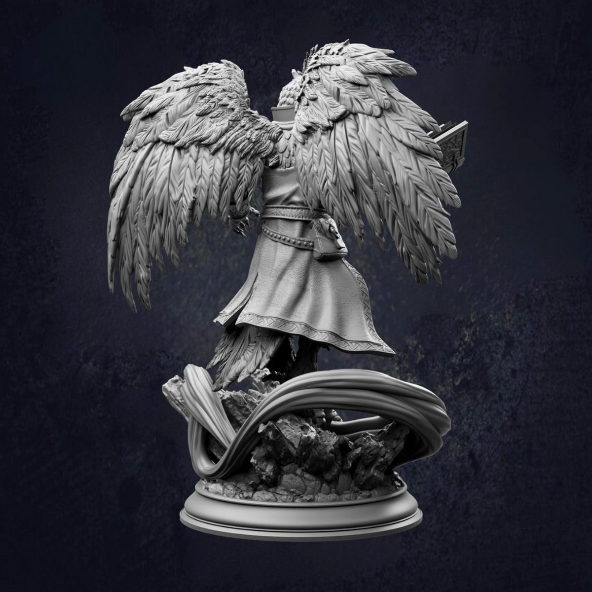 Owlfolk Sorcerer - Hoover Brightfeather RPG Miniature