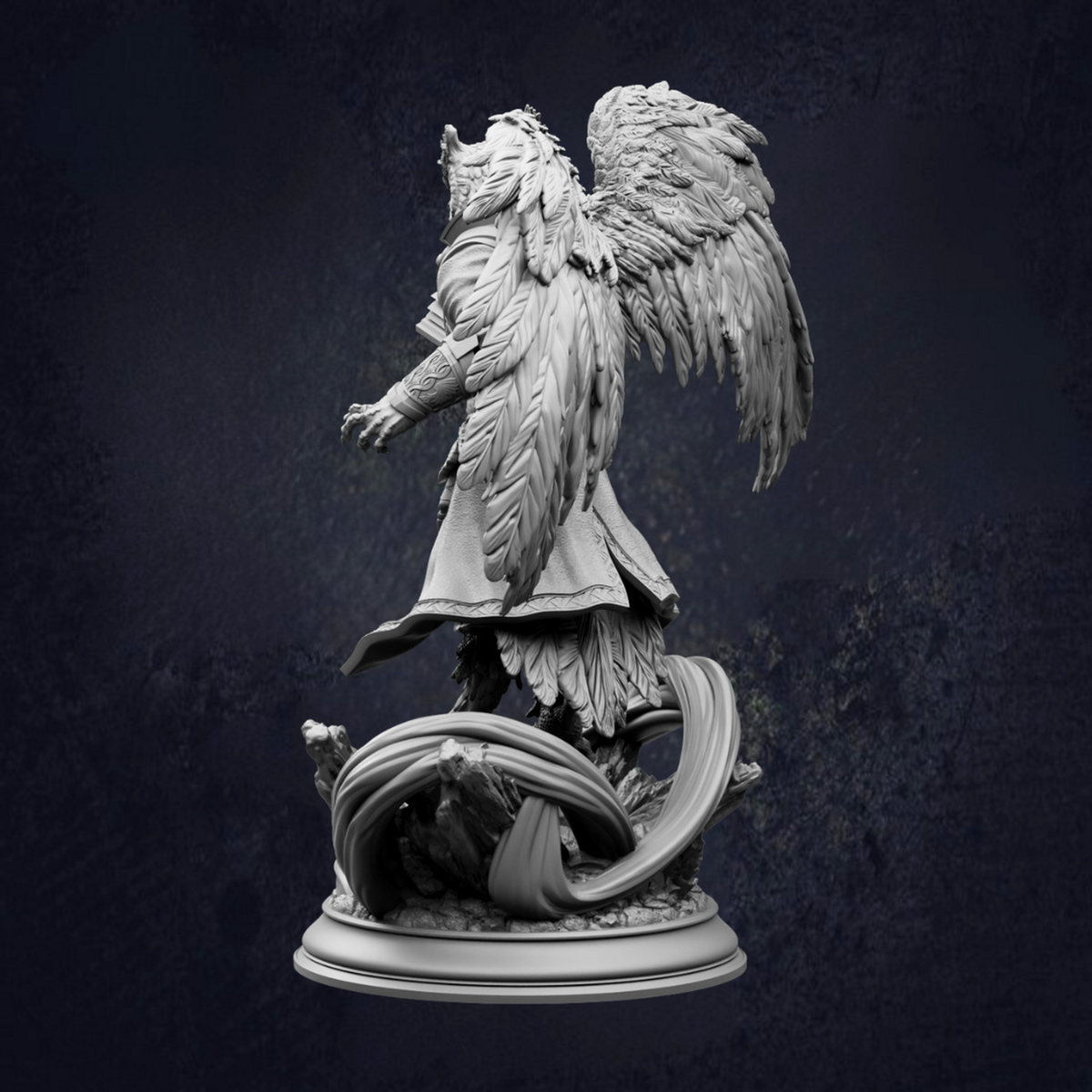 Owlfolk Sorcerer - Hoover Brightfeather RPG Miniature