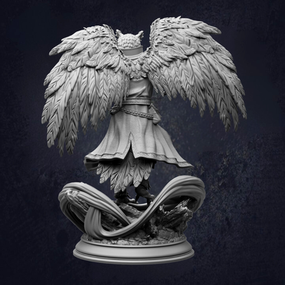 Owlfolk Sorcerer - Hoover Brightfeather RPG Miniature