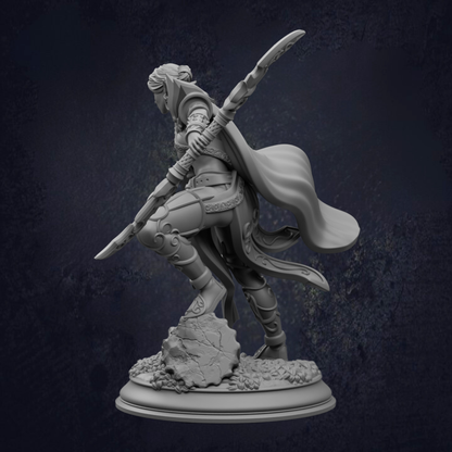 Female Drow Rogue  - Ilyara Deri Assassin