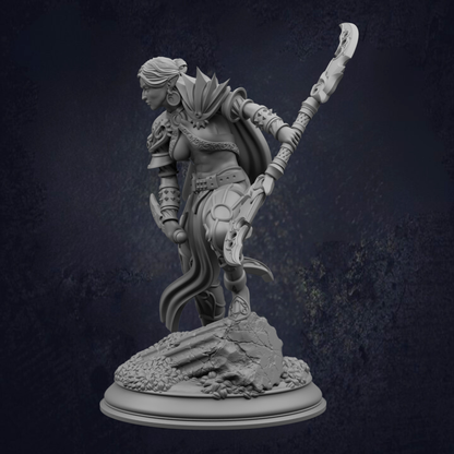 Female Drow Rogue  - Ilyara Deri Assassin