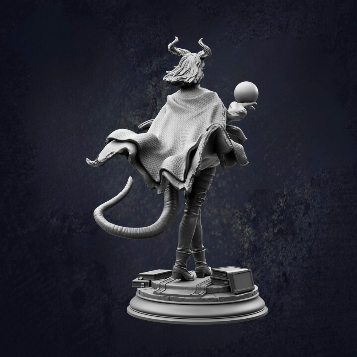 Female Tiefling Warlock - Ivy Dupre