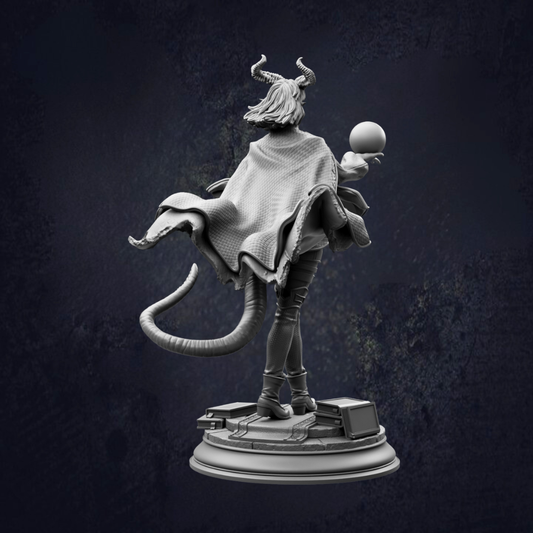 Female Tiefling Warlock - Ivy Dupre