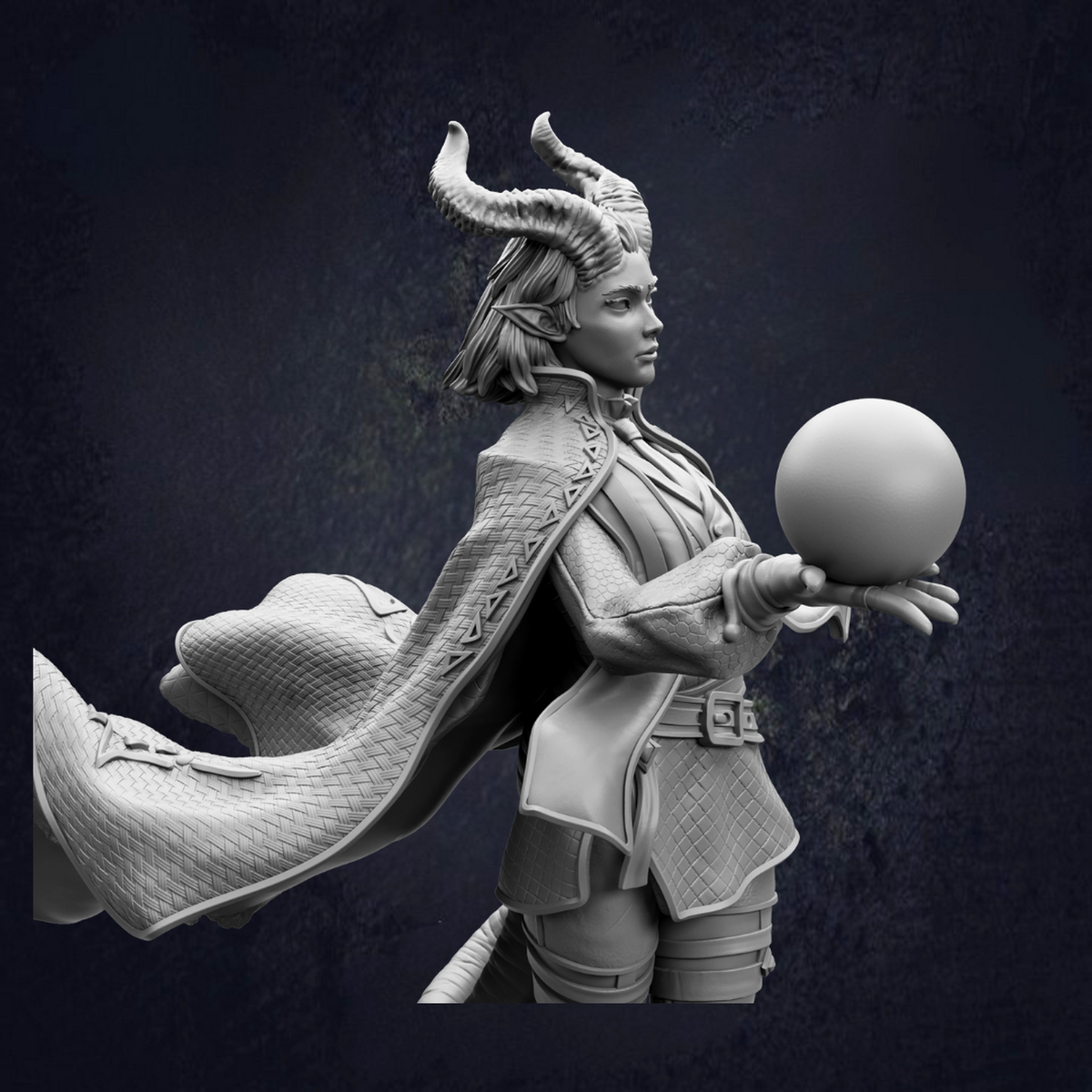 Female Tiefling Warlock - Ivy Dupre