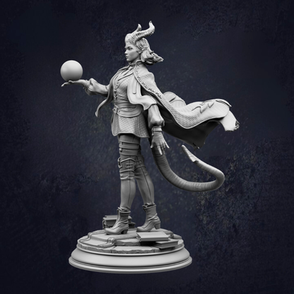 Female Tiefling Warlock - Ivy Dupre
