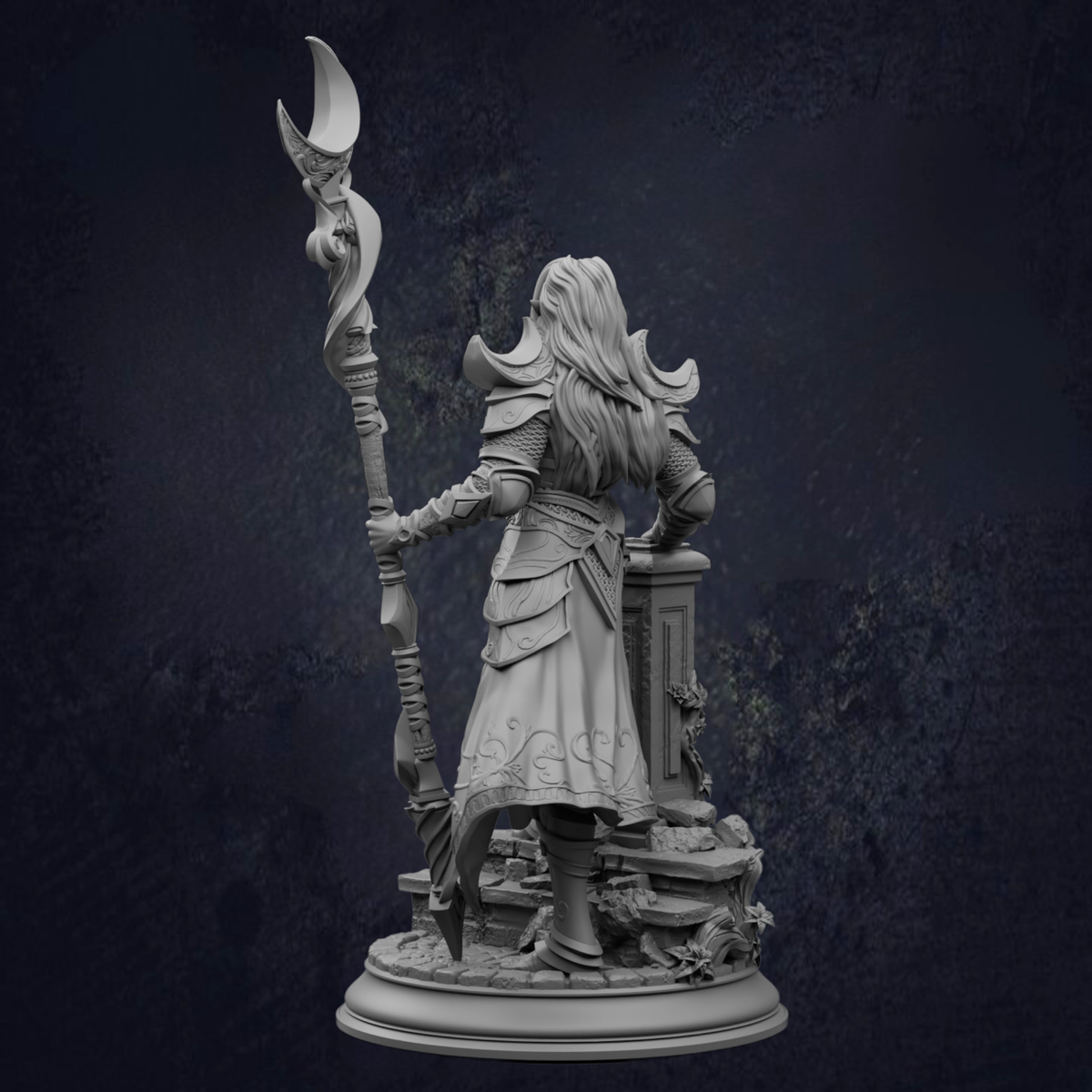 Female Elf Cleric - Kladna Glydrin Arch Warden