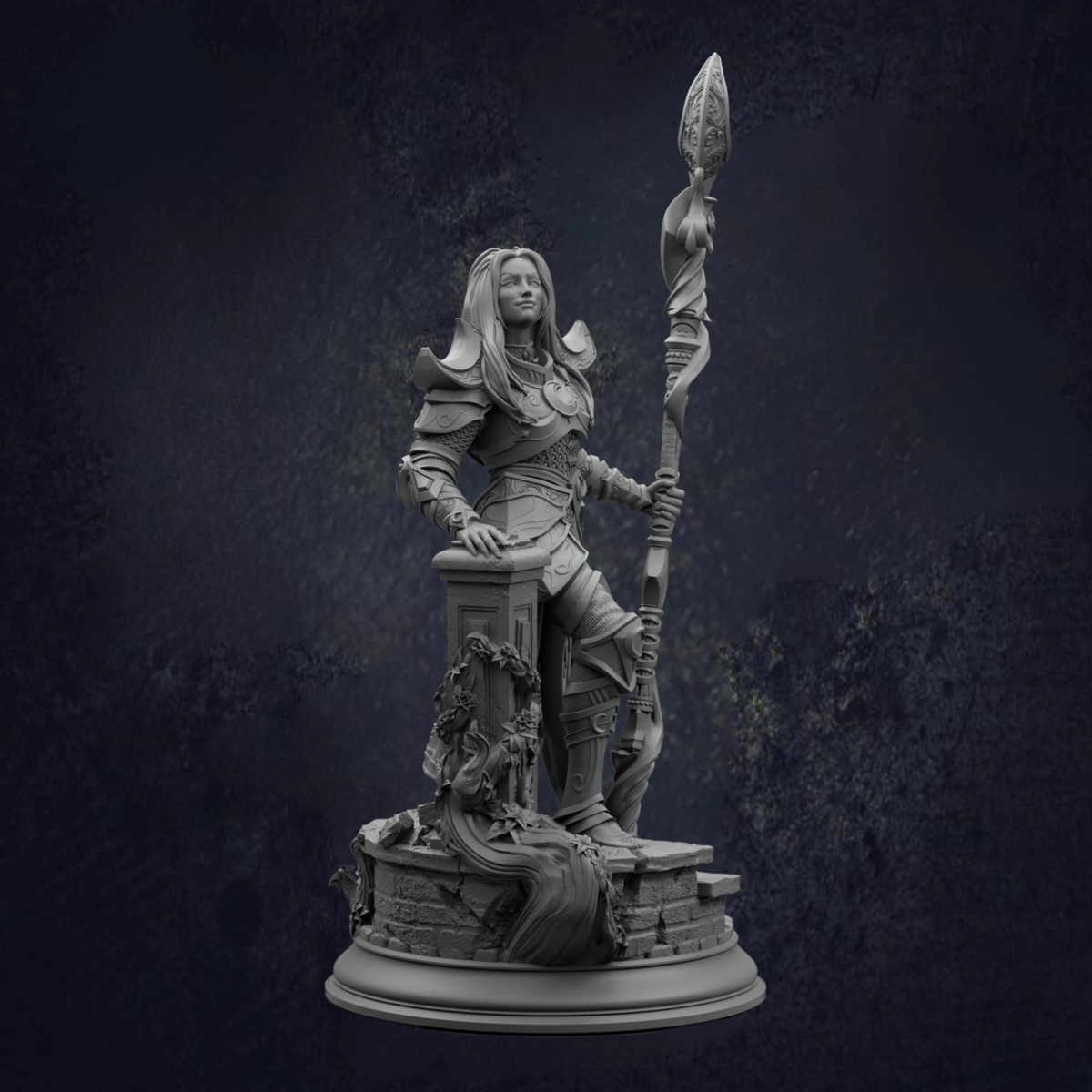 Female Elf Cleric - Kladna Glydrin Arch Warden