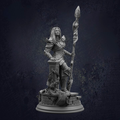 Female Elf Cleric - Kladna Glydrin Arch Warden