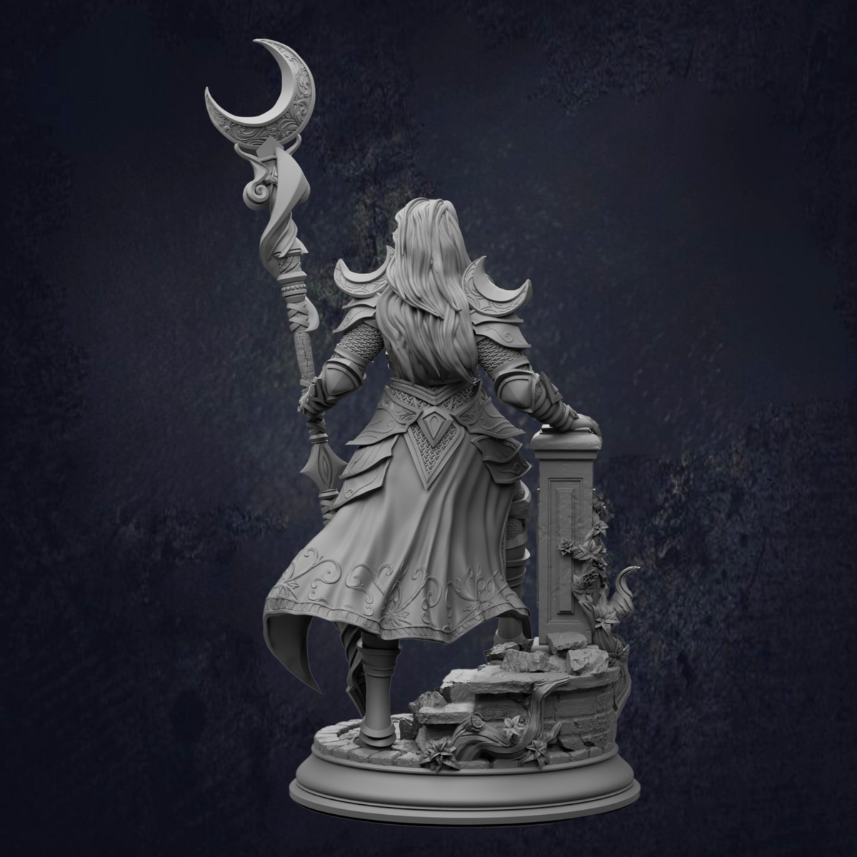 Female Elf Cleric - Kladna Glydrin Arch Warden