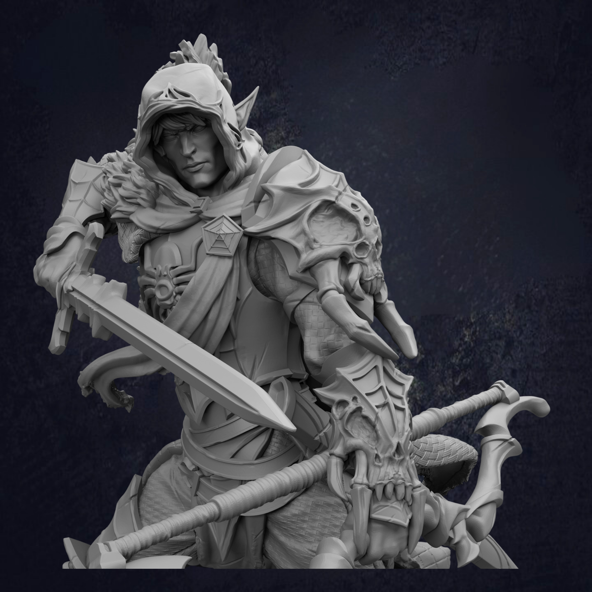 Male Drow Ranger - Karazor