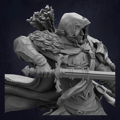 Male Drow Ranger - Karazor