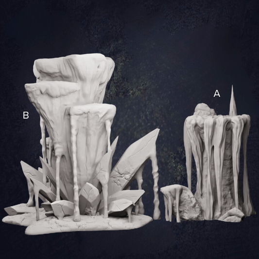 Frozen Pillars - The Print Tavern D&D RPG Miniature