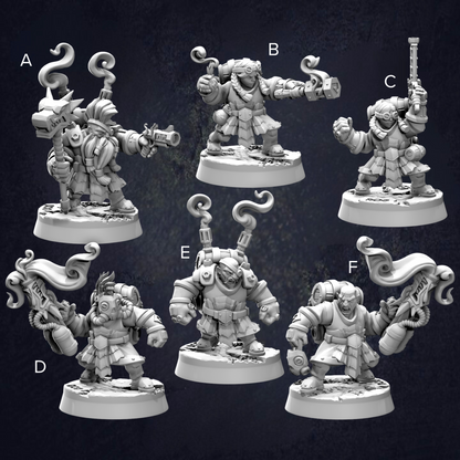 Lava Engineers Dwarves