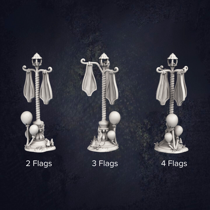 Carnival Flag Posts