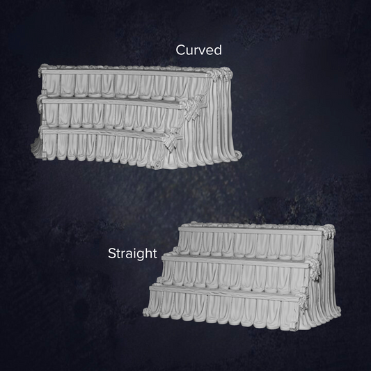 Gallery Seating - The Print Tavern D&D RPG Miniature