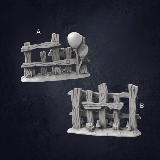 Carnival Fences - The Print Tavern D&D RPG Miniature