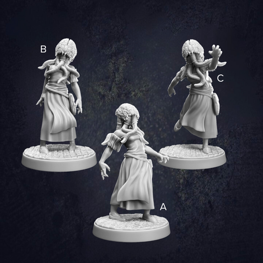 Eldritch Cultists Mindless Women - The Print Tavern D&D RPG Miniature