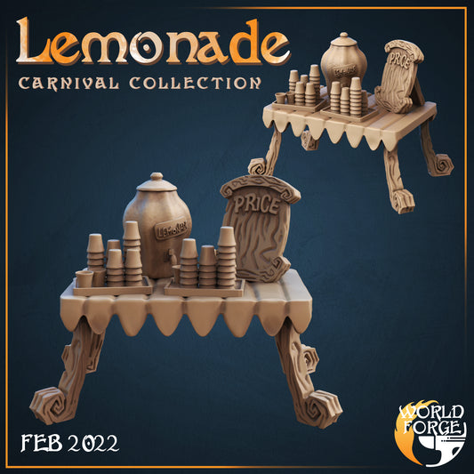 Carnival Food Stands - The Print Tavern D&D RPG Miniature