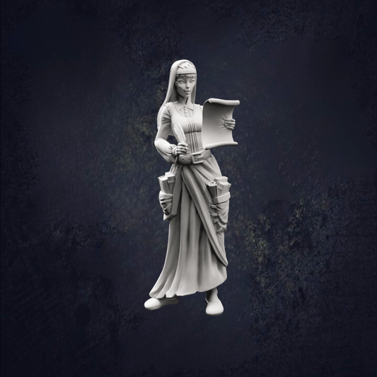 Townsfolk of Thamarya - The Print Tavern D&D RPG Miniature