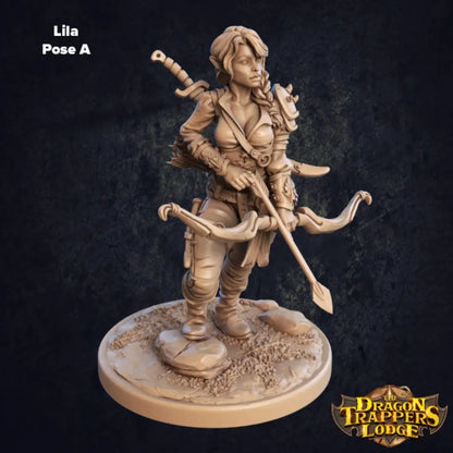Female Archer: Lila - The Print Tavern
