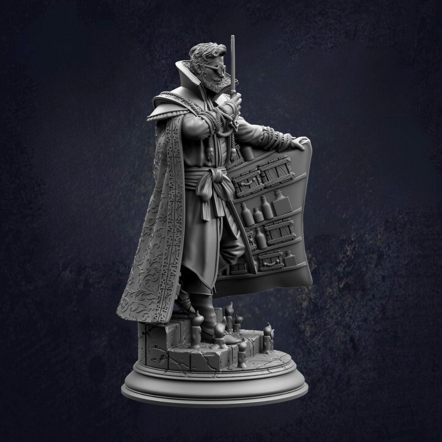 Male Wizard - Luther Fleck