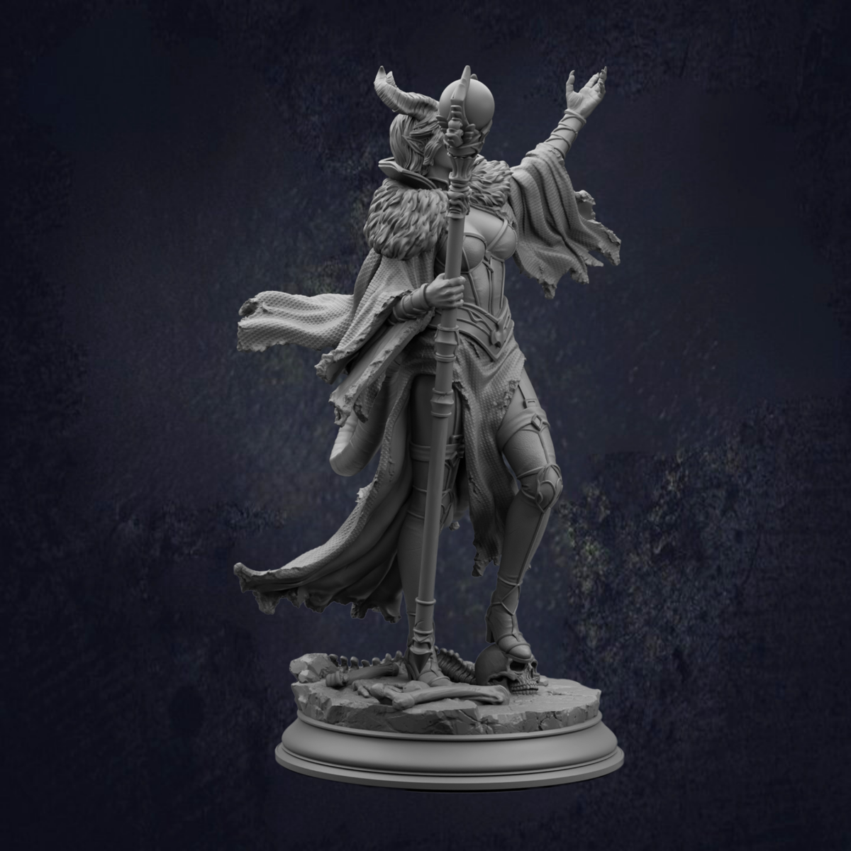 Female Tiefling Sorcerer - Mallory the Envious