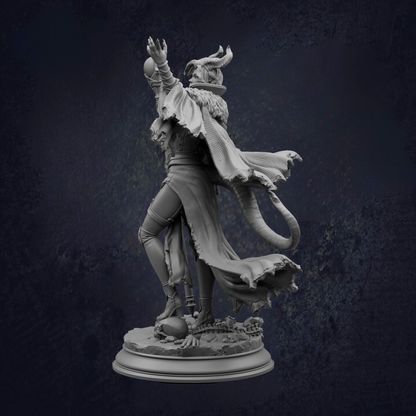 Female Tiefling Sorcerer - Mallory the Envious