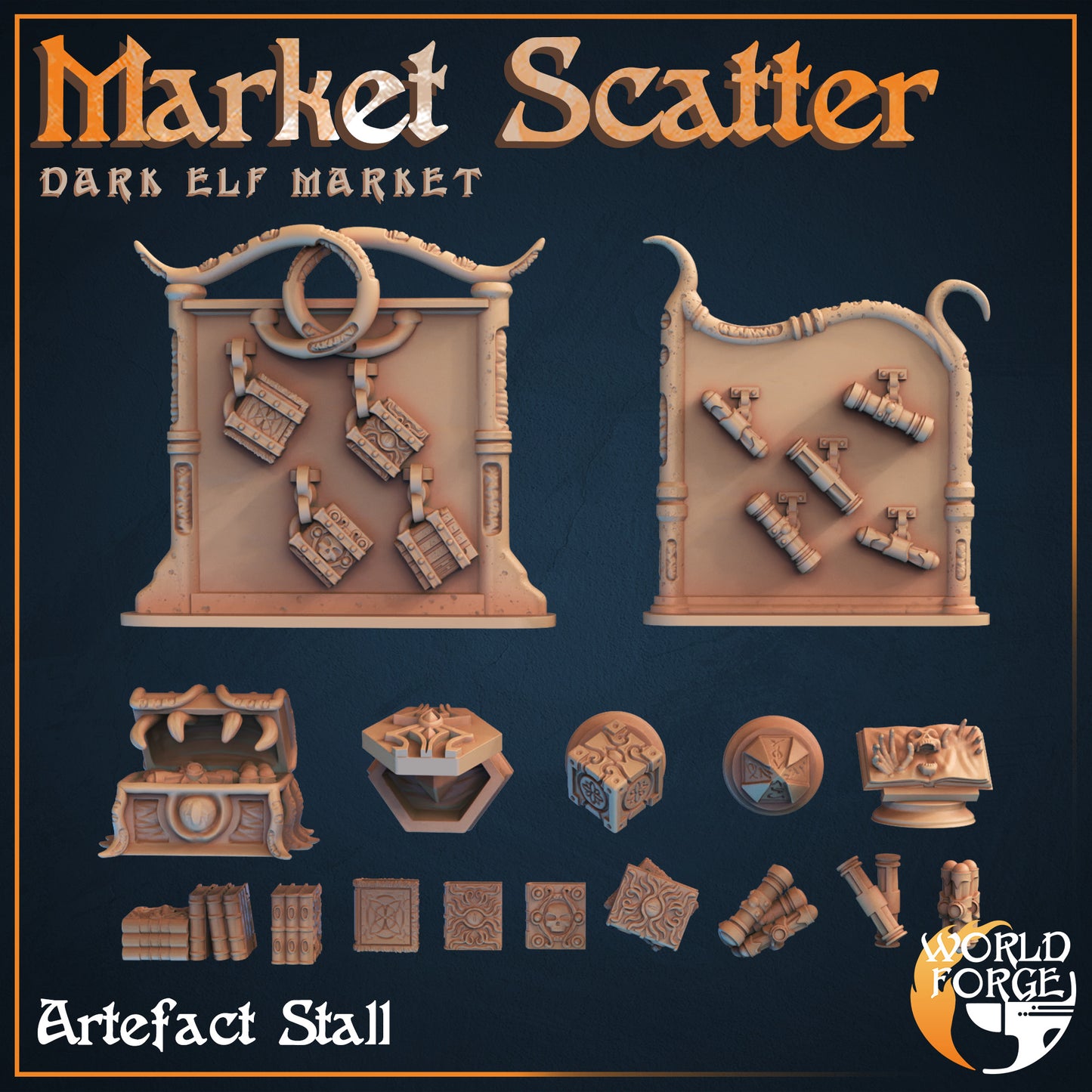Dark Elf Market - Artefact Stall