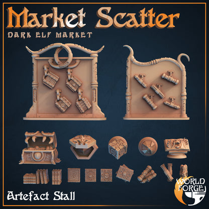 Dark Elf Market - Artefact Stall