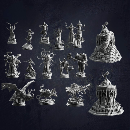 Aberrant Ascension Set - The Print Tavern D&D RPG Miniature