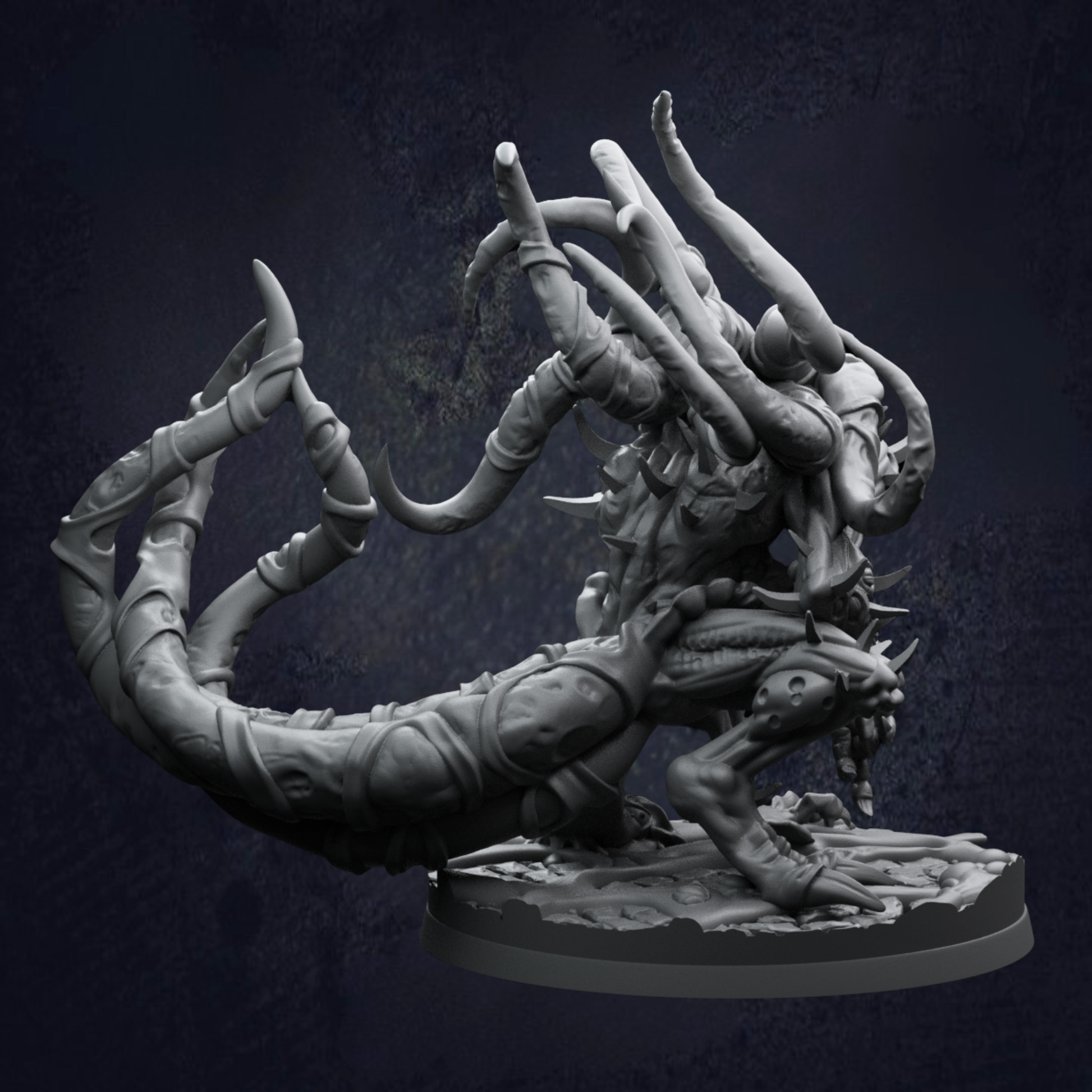 Shadow Lurker - The Print Tavern D&D RPG Miniature