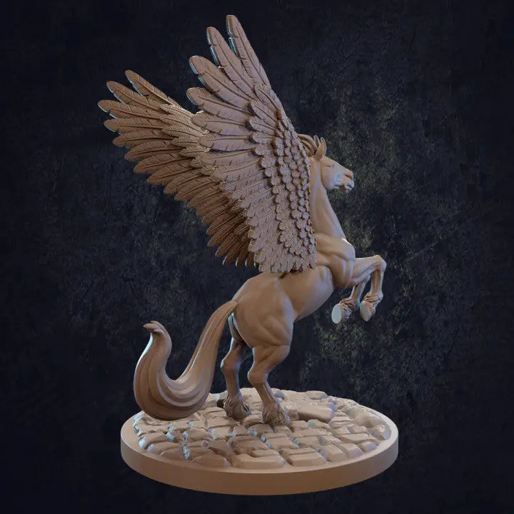 Pegasus Thunderclap - The Print Tavern DND RPG Resin Miniature Figure