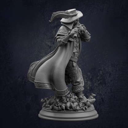 Male Flute Bard - Hamelin Pansworth Pied Piper