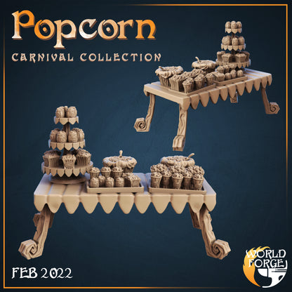 Carnival Food Stands - The Print Tavern D&D RPG Miniature