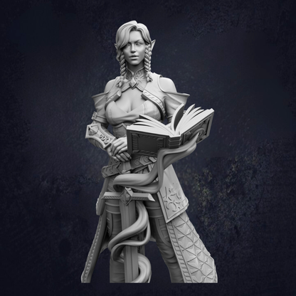 Female Elf Paladin - Proctor Synthelia