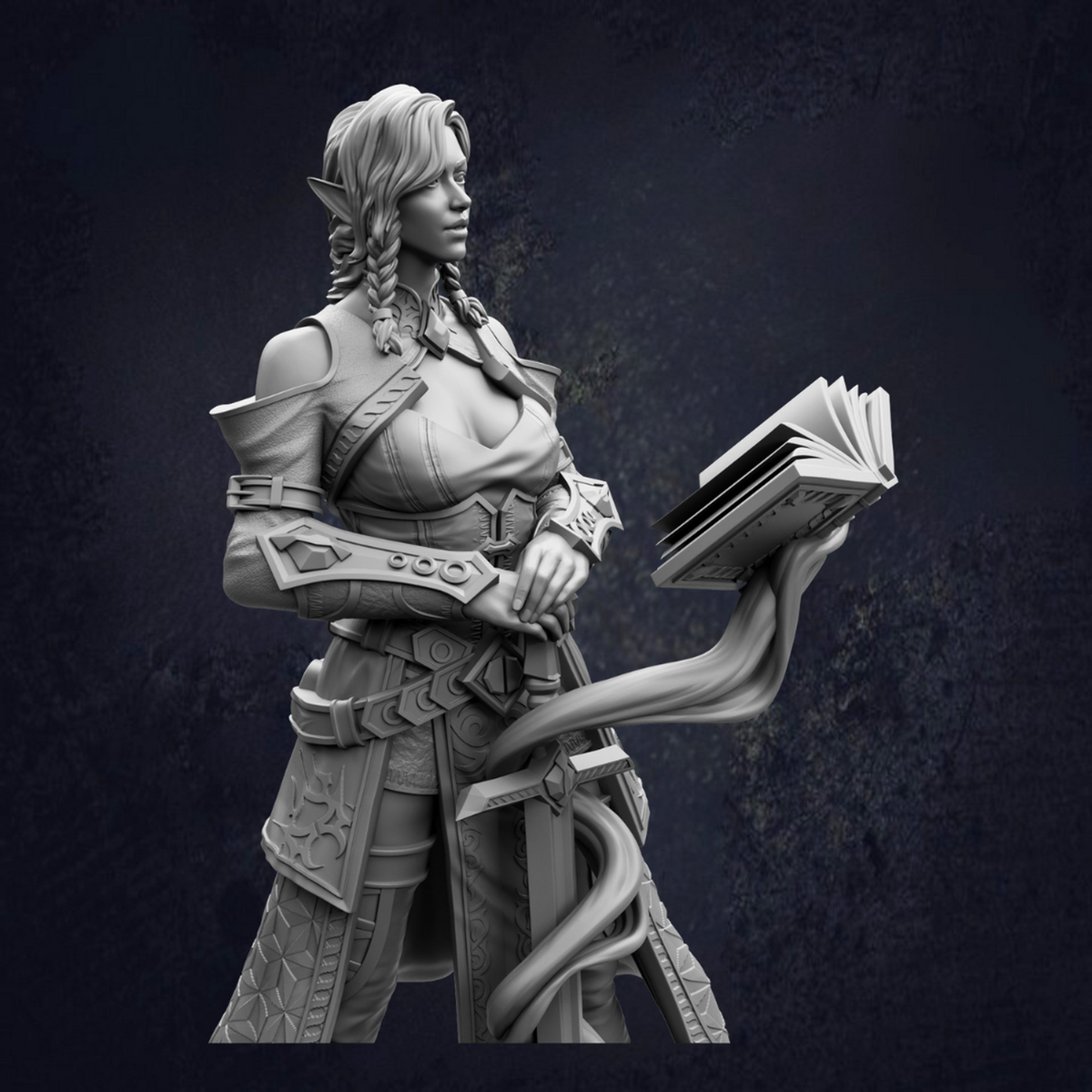 Female Elf Paladin - Proctor Synthelia