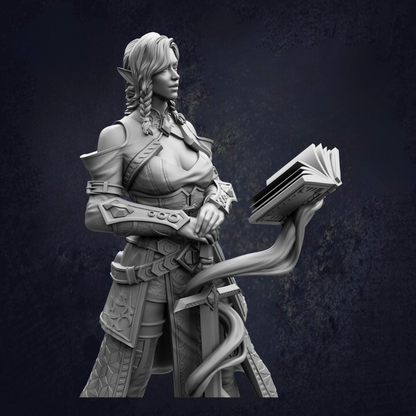 Female Elf Paladin - Proctor Synthelia