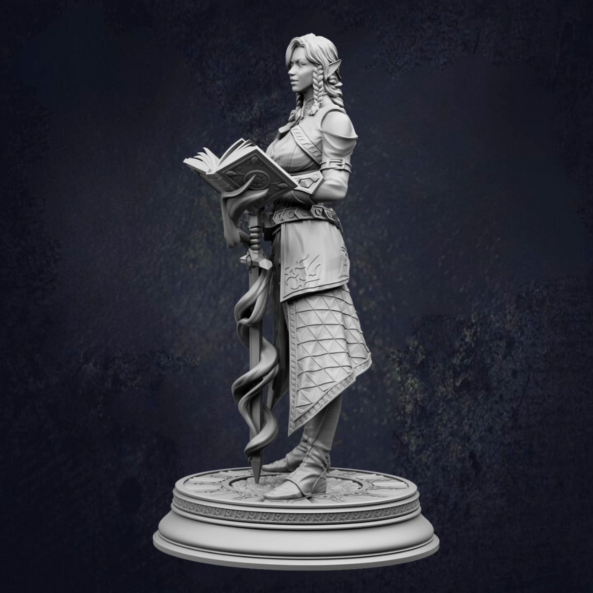 Female Elf Paladin - Proctor Synthelia