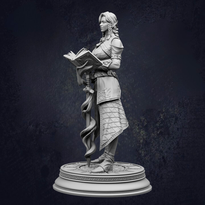 Female Elf Paladin - Proctor Synthelia