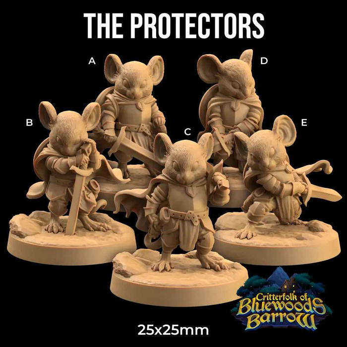 Mousefolk Fighters The Protectors