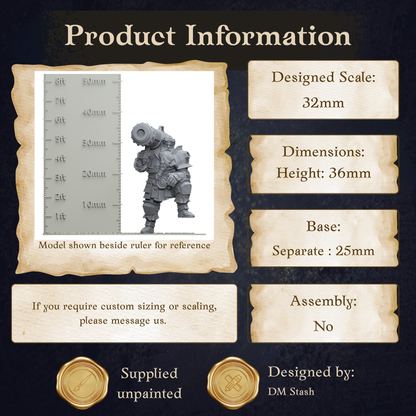 Dwarf Artificer - Rook Cannoneer