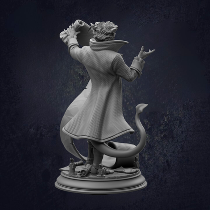 Tiefling Warlock  - Rumpelstiltskin Infernal Deal Scribe