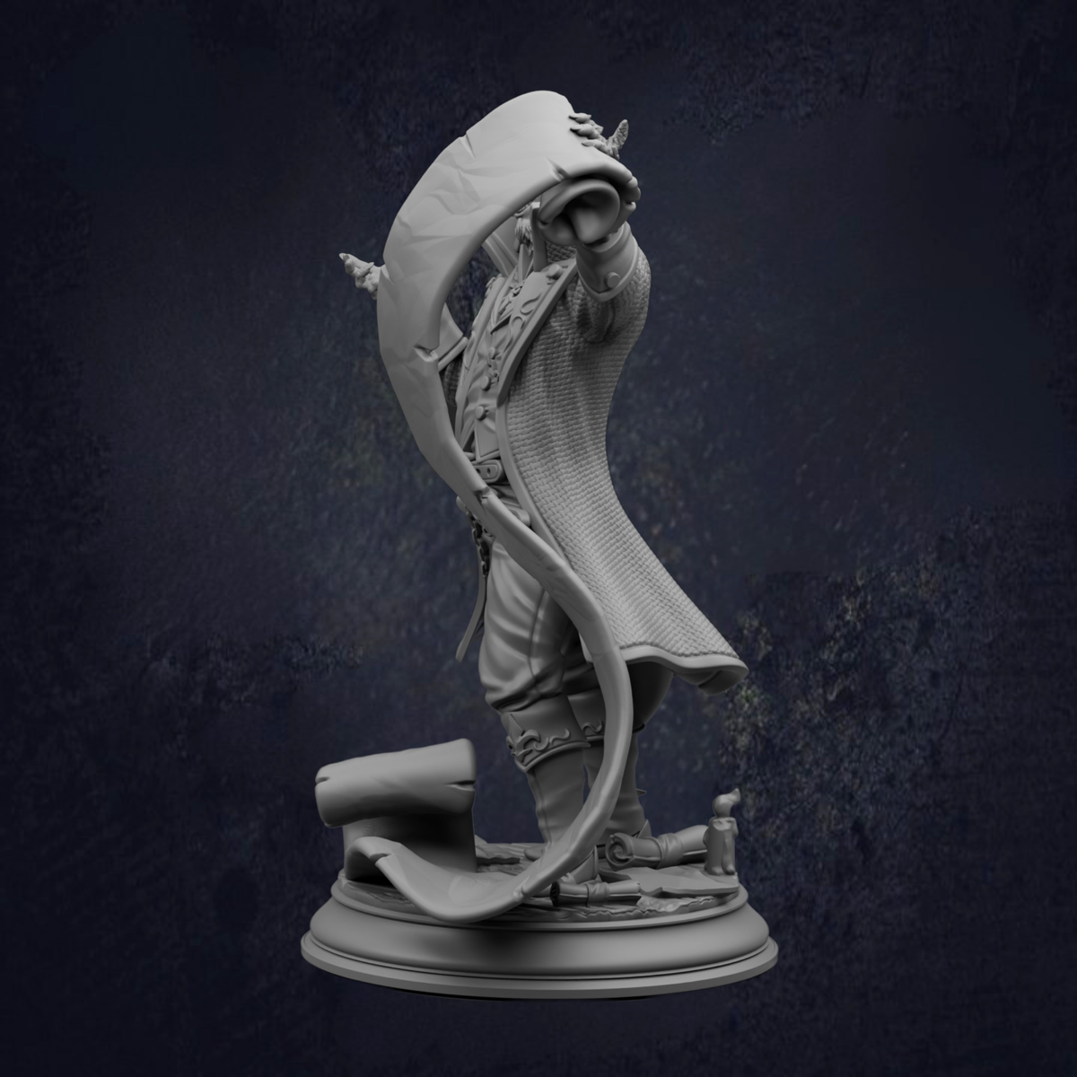 Tiefling Warlock  - Rumpelstiltskin Infernal Deal Scribe