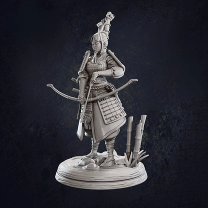 Sakura Human Female Archer - The Print Tavern