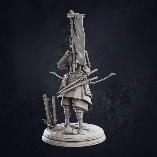 Sakura Human Female Archer - The Print Tavern