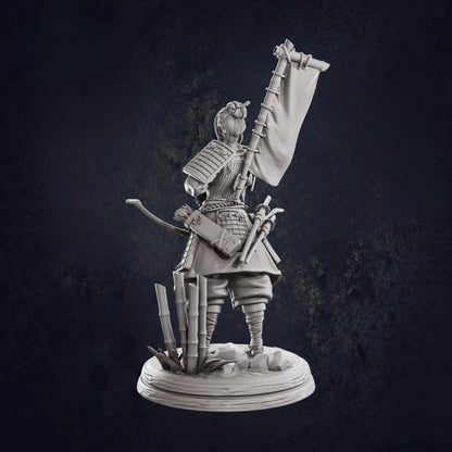 Sakura Human Female Archer - The Print Tavern