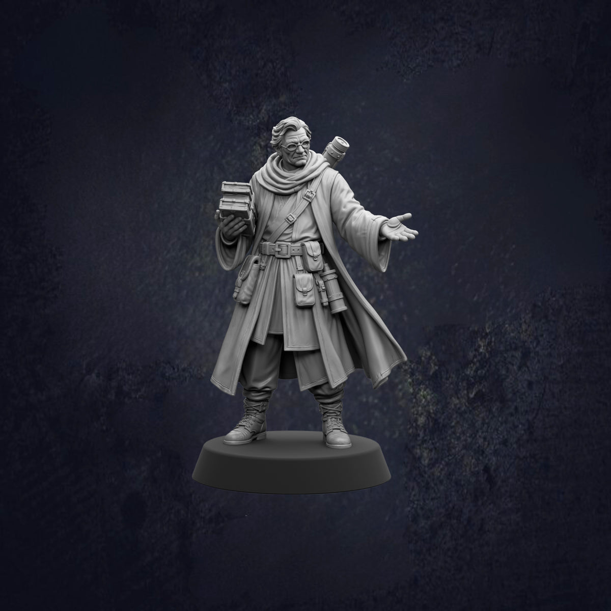 Male Scholar - Steward of the Three Roads