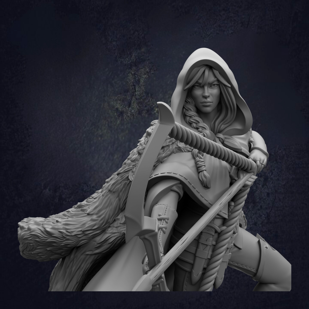 Female Ranger - The Crimson Hood