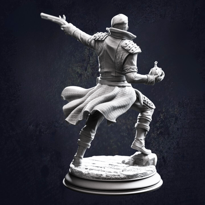 Rear view of underkeeper bandit bomber