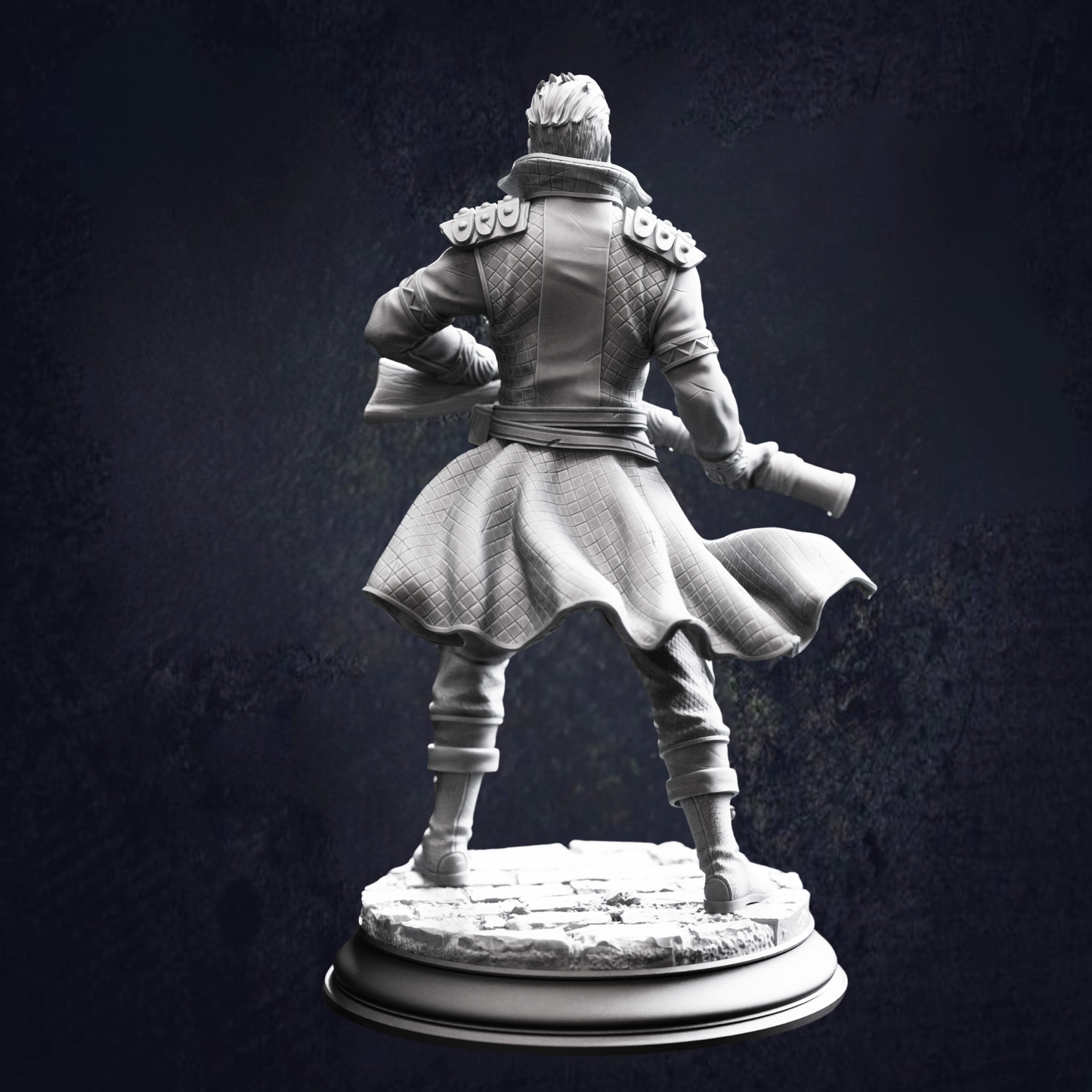 Rear view of underkeeper Bandit Gunslinger